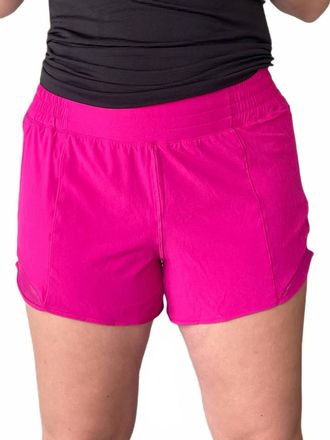 lululemon Hotty Hot High Rise Shorts In Pink Flare