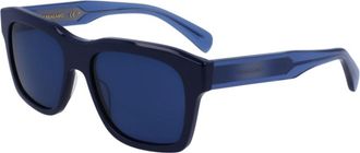 Ferragamo Salvatore Ferragamo Blue Sport Mens Sunglasses SF1087SN 414 56