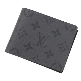 Louis Vuitton Noir Monogram Eclipse Wallet (Bi-Fold) (Pre-Owned)