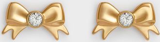 Charles & Keith Paige Crystal-Bow Stud Earrings