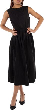 Bally Sleeveless Duchess Midi Dress, Brand Size 40 (US Size 6)