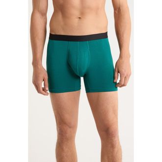 MeUndies Stretch Boxer Briefs in Blue Spruce at Nordstrom Rack, Size Large
