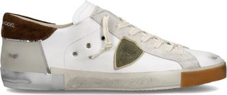 Philippe Model Prsx Tennis - Heren - Sneakers - Wit - 41 EU - Katoen - Schoenen