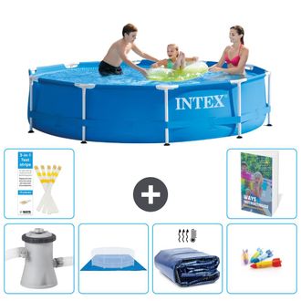 Intex Piscina Con Estructura Redonda - 305x76 Cm - 7-piezas S220