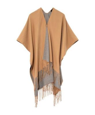 Echo Double-Face Ruana in Navy at Nordstrom