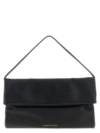 Elisabetta Franchi Womens Logo Shoulder Bag