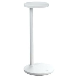 FLOS L&aacute;mpara De Mesa Led Oblicua Blanca 09.8300.dy - Flos