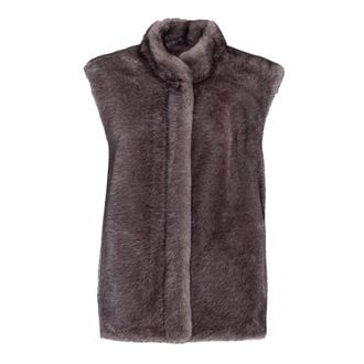 Lou Andr&eacute;a Dames, Jassen, Grijs, Maat: L Polyamide