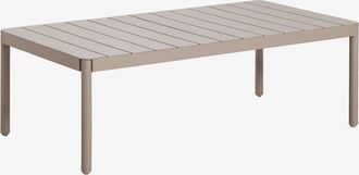 Sklum Mesa De Centro Para Jard&iacute;n Rectangular 110x60 Cm En Aluminio Boleni Sklum