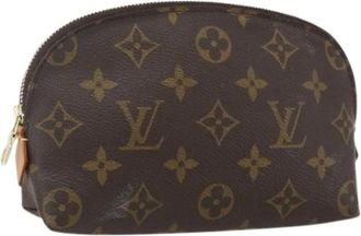 Louis Vuitton Pre-owned Clutches, female, Brown, Size: ONE SIZE Pre-owned Vintage Clutch
