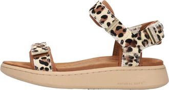 Woden Dames, Schoenen, Beige, Maat: 37 EU