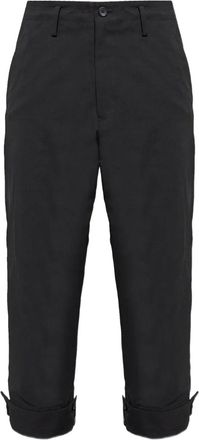 Yohji Yamamoto Pantaloni in misto cotone - Nero