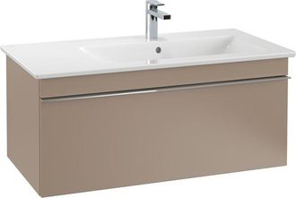 Villeroy & Boch Mueble De Ba&ntilde;o, 953 X 420 X 502 Mm, Modelo Suspendido, En Madera Blanco Brillante