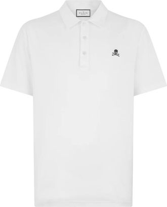 Philipp Plein Heren, Tops, Wit, Maat: 4XL Katoen