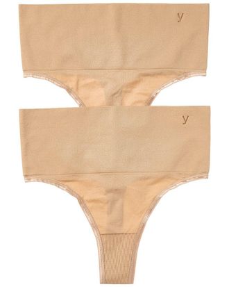 Yummie Tummie 2Pk Ultralight Shaping Thong