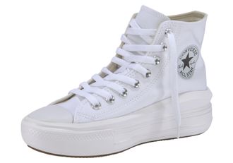 Converse Sneaker CONVERSE CHUCK TAYLOR ALL STAR MOVE PLATFORM, Damen, Gr. 37,5, weiss (wei&szlig;), Textil, Schuhe Sneaker