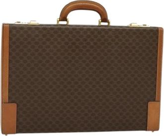 Celine Pre-owned Handbags, female, Brown, Size: ONE SIZE Pre-owned Plastic Handbag