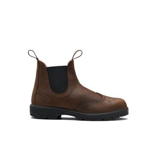Blundstone Leren Chelsea brogue laarzen 2445