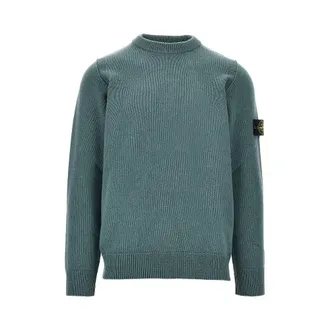 Stone Island Knitted sweater with Logo Badge Man XL