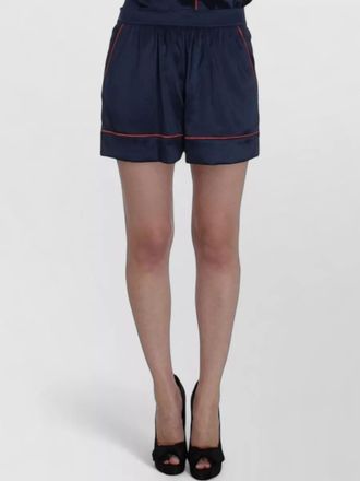 Dolce & Gabbana silk knee-length shorts