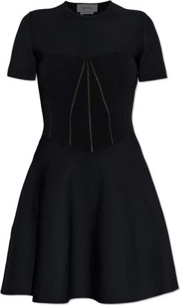 Alexander McQueen Mujer, Vestidos, Negro, Talla: S