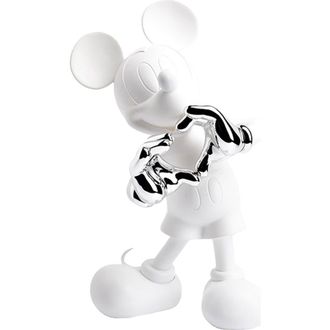 Leblon Delienne Mickey Mouse With Love Figurine in Silver /White at Nordstrom