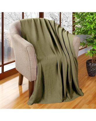 Superior All-Season Chevron Cotton Throw Blanket