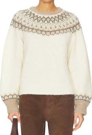 Paige Misha Sweater In Ivory Multi
