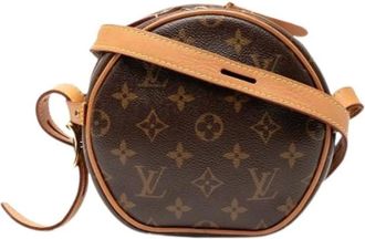 Louis Vuitton Pre-owned Cross Body Bags, female, Brown, Size: ONE SIZE Pre-owned Vintage Canvas Crossbody Bag