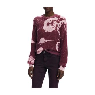 Desigual Dames, Truien, Veelkleurig, Maat: XS Wol