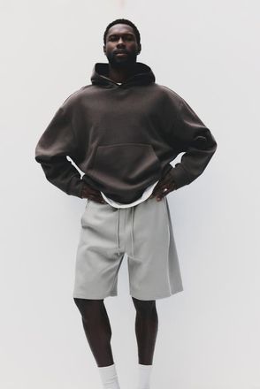 H&M Loose-fit sports shorts with drymove in Beige at Nordstrom, Size Xx-Large