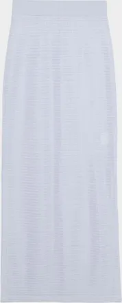 SIMKHAI Nicky Knit Midi Skirt