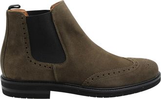 Catwalk Montana Boot - Heren - Chelseaboots - Groen - 44 EU - Schoenen