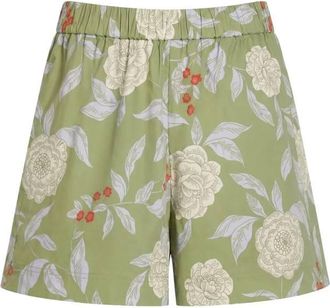 Tanya Taylor Womens Fallon Everyday Short In Artichoke Lilac