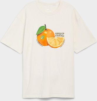 Nike Mens Premium Essentials orange T-shirt