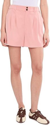 Varley 3 Tansy Woven Shorts Womens Shorts Mellow Rose : XXS 3, Polyester/Viscose