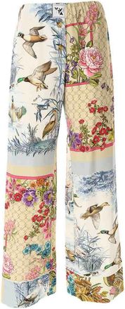 Vivetta Printed Cady Trousers