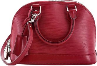 Louis Vuitton Alma Handbag Epi Bb (Authentic Pre-Loved)