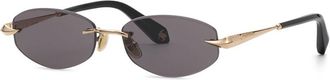 Roberto Cavalli SRC207M 0300 Mens Sunglasses Gold Size 55