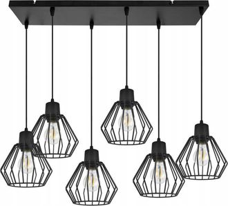 OEM L&aacute;mpara Colgante, L&aacute;mpara De Techo, Pantalla De Alambre, Led