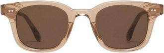 Chimi Eyewear 002 Light Brown Mens Sunglasses Brown Size Standard