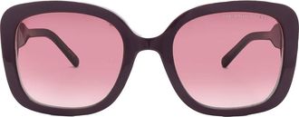Marc Jacobs Pink Gradient Square Ladies Sunglasses MARC 625/S 0LHF/3X 54