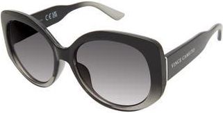 Vince Camuto 58mm Oval Sunglasses in Black Grey at Nordstrom Rack