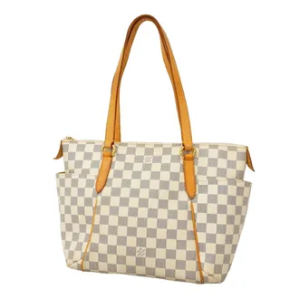 Louis Vuitton White Tote Bag (Pre-Owned)