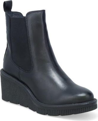 Miz Mooz Averie Platform Wedge Bootie in Black at Nordstrom, Size 9.5-10Us