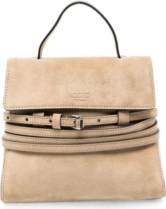 Moschino Mujer, Bolsos, Beige, Talla: ONE Size