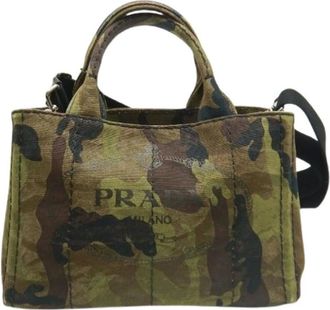 Prada Pre-owned Mini Bags, female, Multicolor, Size: ONE SIZE Pre-owned Vintage Tote