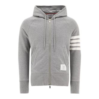 Thom Browne Heren, Sweatshirts & Hoodies, Grijs, Maat: XL Katoen
