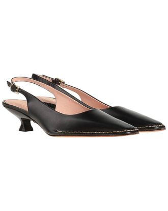 Tod's Tods Leather Slingback Pump
