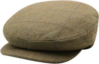Oliver Brown Autumn Bracken Check Oliver Flat Cap